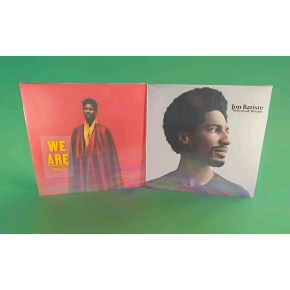 Lot of 2 Jon Batiste Records: Hollywood Africans We Are (New Sealed)